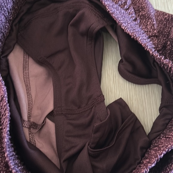 Athleta Printed Mesh Racer Run Short Stretch Women's Size XS Purple - Picture 5 of 9